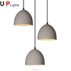 Vintage grey concretechandelier princess pendant lamp lighting for restaurant