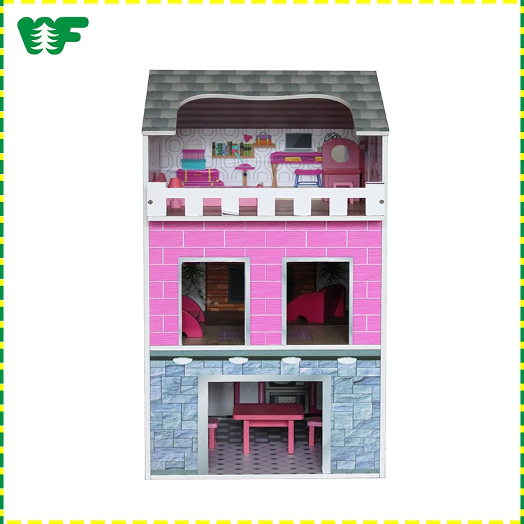 Weifu New Fashion Educational Miniature Diy Furniture Dollhouse Kit For