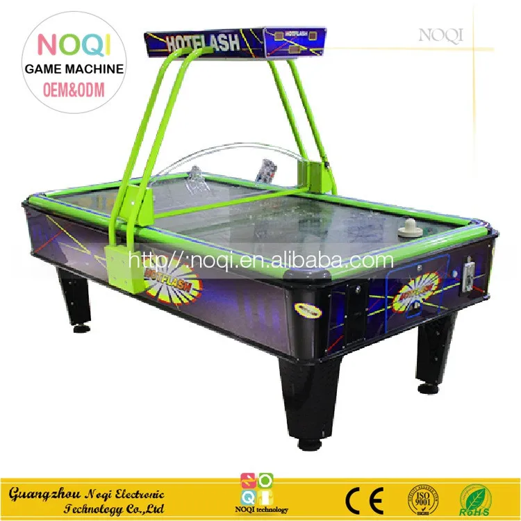 Nqt B04 Hot Sale Metal Floor Coin Operated Air Hockey Table Cheap