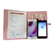 New Arrival Pink Functional Customized With USB Drive and Power Bank Notebook