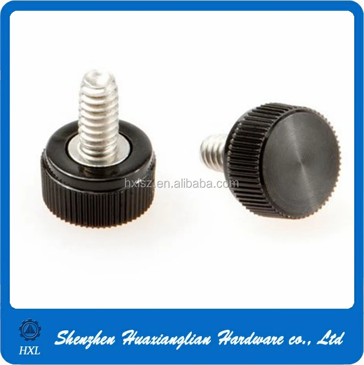Metric M3 M4 M6 Black Abs Knurled Head Zinc Coating Thumb Screw Buy