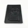 Camera shaped PVC Plastic cover spiral notebook