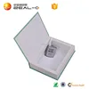 Quality assured matt lamination book shape hip flask packaging box