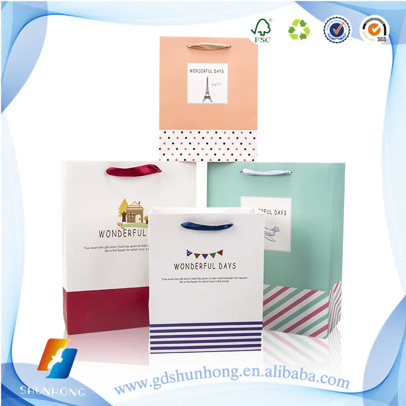 Top Quality Paper Bags Shopping With Logo Manufacturers In Uae Buy