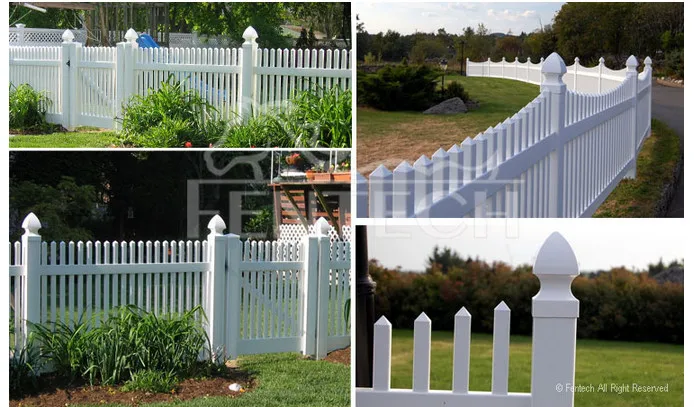 Plastic Garden Fence Decorative Fence for Garden