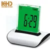 KH-CL023 KING HEIGHT Promotional Insert Atomic Timer Color Change Alarm Deco Desk White Big LED Light Digital Clock