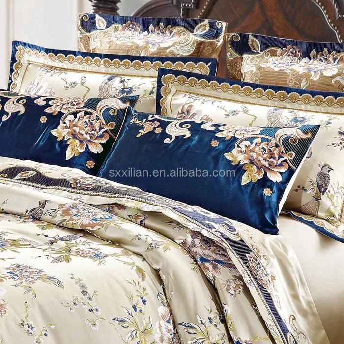 Luxury Cotton Satin Jacquard Wedding Down Quilt Cover Quilt Sheet Buy