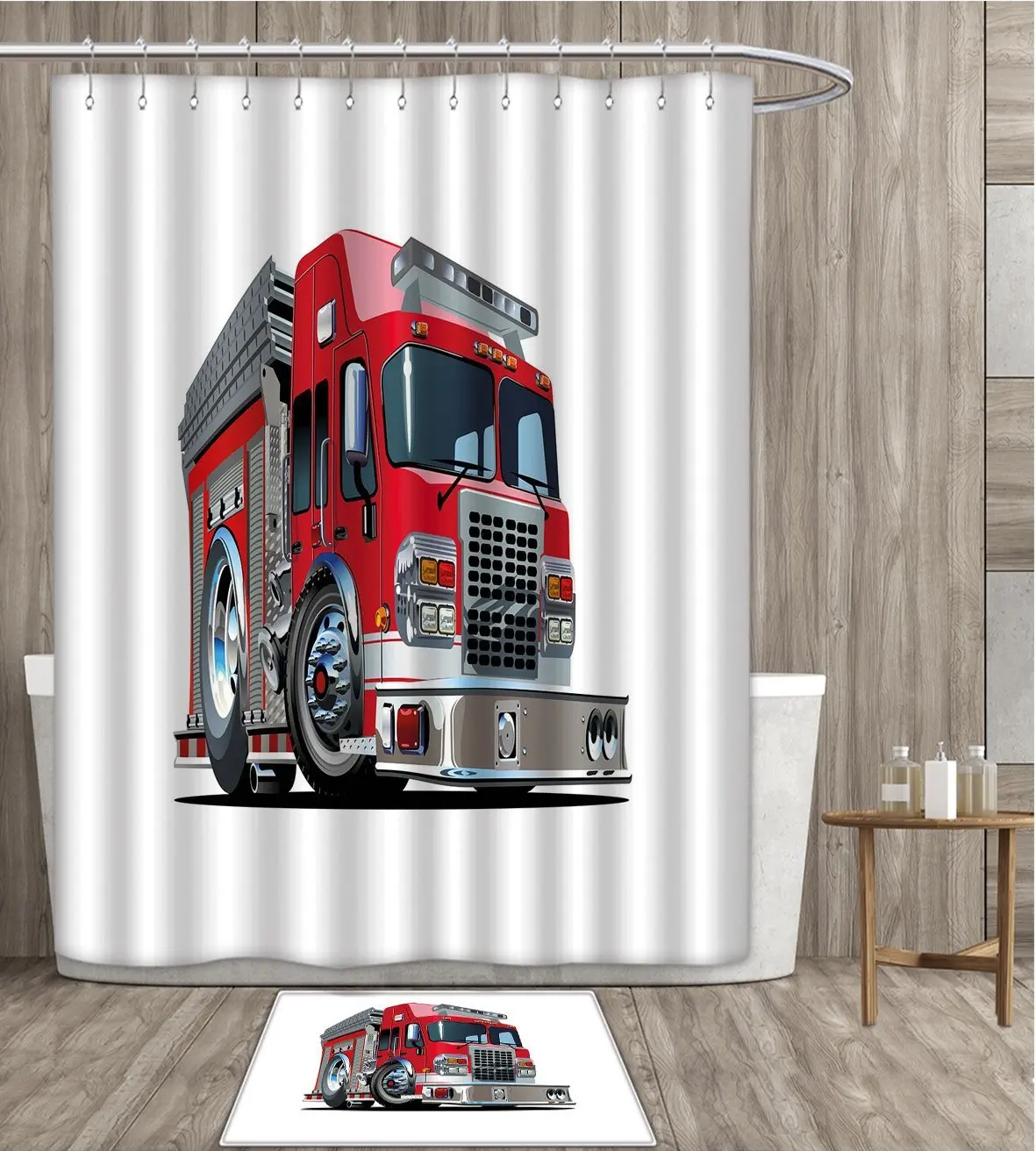 Fire Truck Curtain Find Deals On Line At Fire Truck Curtain Find
