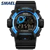 Smael 1446 fashion wrist digital analog Top silicone Strap dive watch automatic