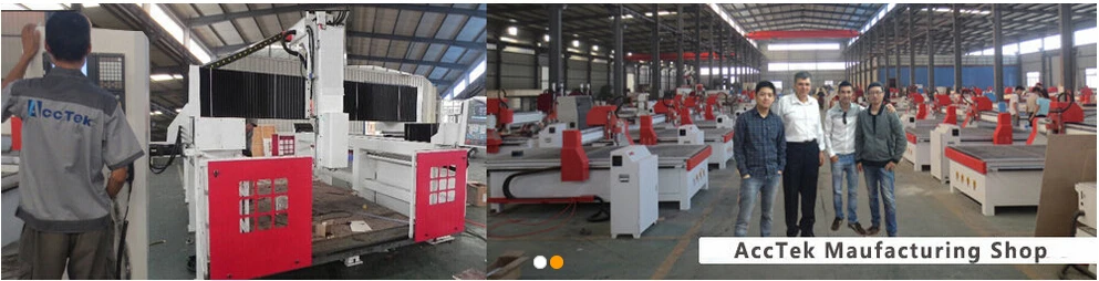 Jinan 1325 cnc router acctek / 3 axis vacuum table cnc router