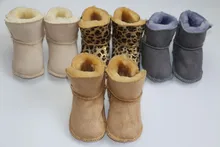2016 Warm Pink Winter Boot Baby Girl Newborn Shoes Baby Moccasins With Fur Soft Soled Baby Shoes Newborn Baby Kids Boys Booties