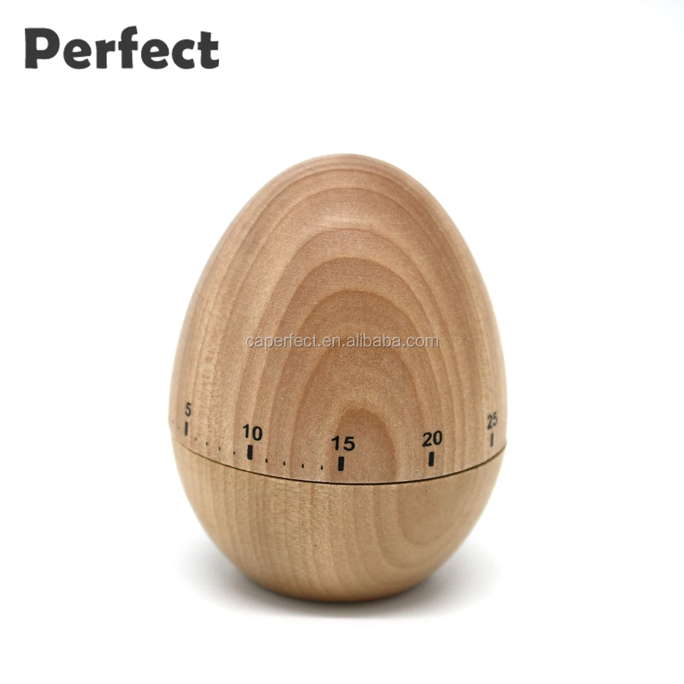 Wood Made Egg Shaped Mechanical Timer Buy Mechanical Timer,Wood Made
