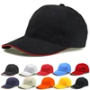 Custom logo 2018 soccer ball cap color hot sale cheap 6 panel cap baseball cap