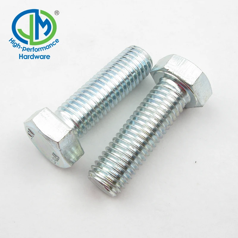 
Grade 2 Industrial Inch Steel High strength Hex Bolts 