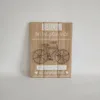 Wholesale wood craft bicycle nail string art wood wall frame