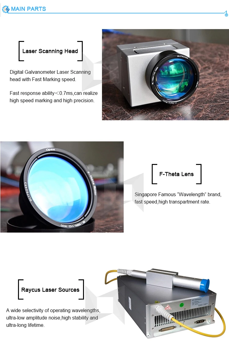 20w 30w co2 laser marking machine for wood glass tube plastic non metal marking