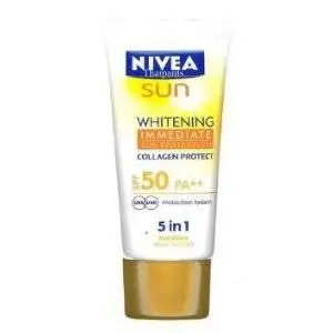 nivea face sunblock whitening cream