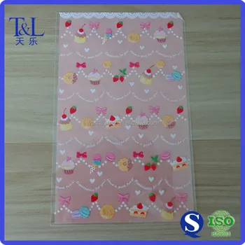 Cute One Side Printed Plastic Patterned Cellophane Bags For Candy Cute One Side Printed Plastic Patterned Cellophane Bags For Candy Packaging