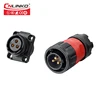 220V 3 Pin Electrical Extension solder wire Plug waterproof Double Male Female Electrical Plug