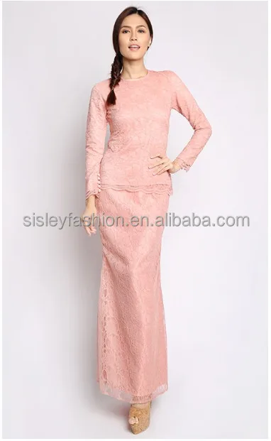 Oem Baju Kurung New Design Ladies Baju Kurung Moden Lace Designs S4565 View Fashion Baju Kurung Moden Sisley Product Details From Dongguan Xitiya Fashion Co Ltd On Alibaba Com