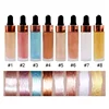 wholesale high quality face contour liquid highlighter makeup glitter highlighter