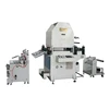 Automatic roll to roll / sheet adhesive label die cutter / die cutting machine
