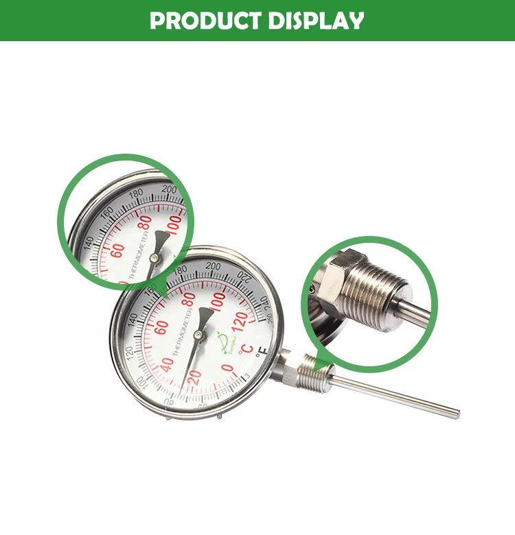 Outdoor Bimetal Thermometer Functions And Uses Temperature Gauge