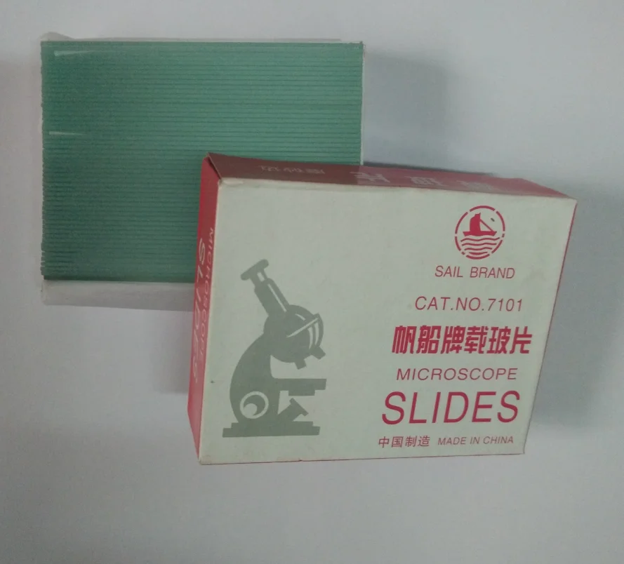 7102 Glass Slide Cut Edges Lab Microscope Slides To Make Prepared Slide