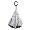Beautiful Unique Rainy Sunny Double Layers Reverse Umbrella