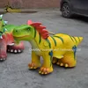Walking with dinosaurs remote control ride kiddie dinosaur car for fun