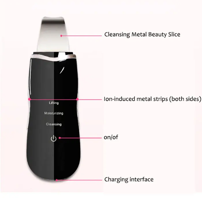 skin scrubber gold