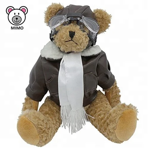 aviator teddy bear