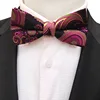 Navy Blue Floating Astronauts Butterfly Bow Tie