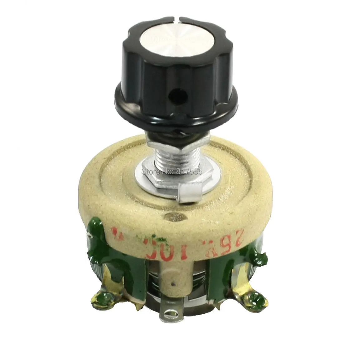uxcell 30 Ohm 100W Watts Variable Resistor Ceramic Rheostat