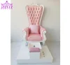 luxury portable reclining spa pedicure chair with ceramic foot sink