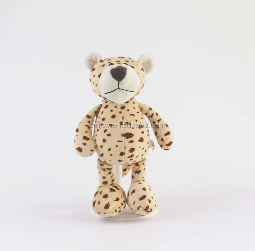Forest Animal Figurine Giraffe Plush Toy Lion Tiger Elephant Leopard Doll Stuffed Forest Wild