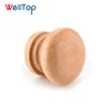 Welltop hardware Handles 2.5X2CM Natural Wooden Cabinet Drawer Wardrobe Knobs Door Pull Kitchen Handle Furniture Hardware 01.142