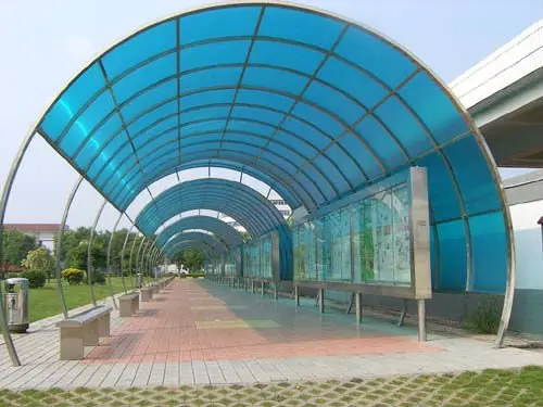 multiwall plastic sheet for roofing/decoration plastic roofing