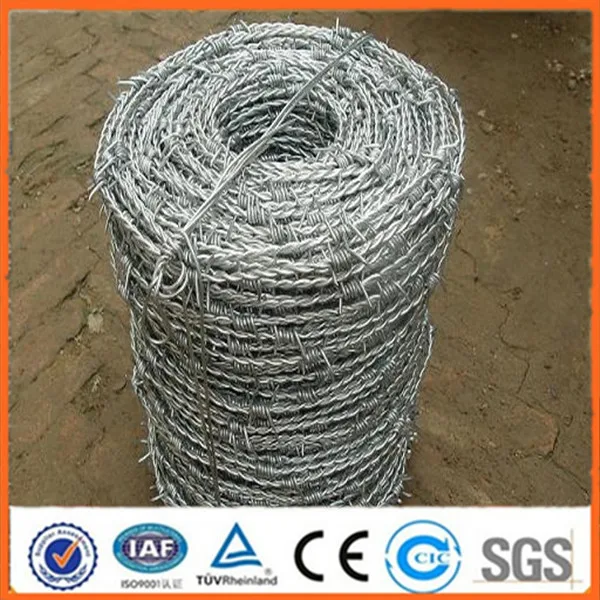 barbed wire length per roll