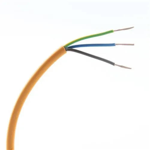 Manufacturer Wholesale 50mm 3 Core + Earth Orange Circular Power Cable