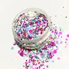 4 assorted color mixed glitter nail dot glitter for Craft and Tumbler