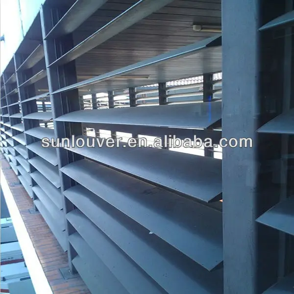 exterior aluminum metal louver for wall and window