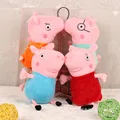 Stuffed Plush Pepa Pink Pig Plush Toy Figures Pink Pig Family Daddy Mummy George Pig Plush