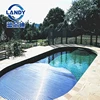 swimming pool with pool cover with frame,automatic cover slats