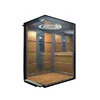 Custom Mirror Etched Small Lift Villa Pneumatic Elevators for Homes