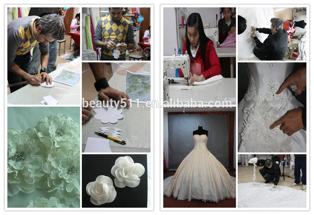 2017 Elegant A-line Sweetheart Sleeveless Floor-length Lace Latest Designs Bridal Gowns TS52