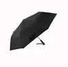 190T pongee full electric automatic solar umbrella
