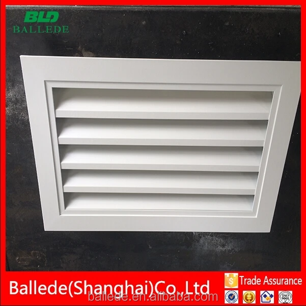 Aluminum Waterproof Fresh Air Vent Louver Hvac Air Condit Air ...