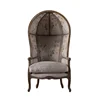 New design vintage furniture throne chairs high back/egg chair