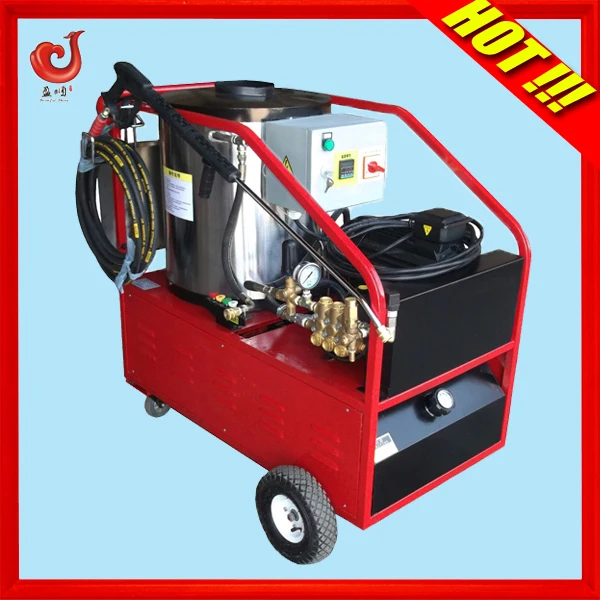 2015 Ce Diesel Engine Type 30bar Steam Car Steam Cleaner 48v For Car